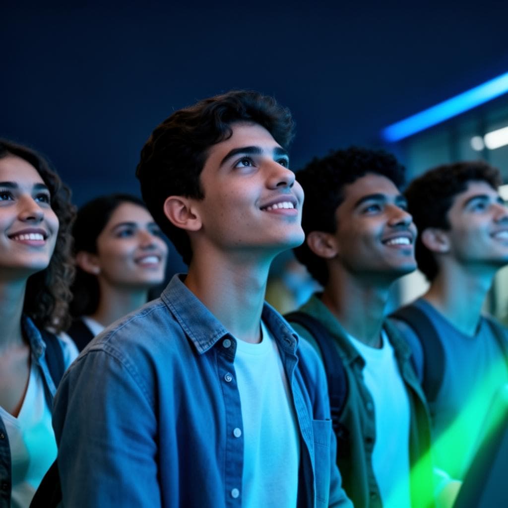 Jovens descobrindo seu potencial
